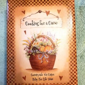 Cooking for a cause cook book